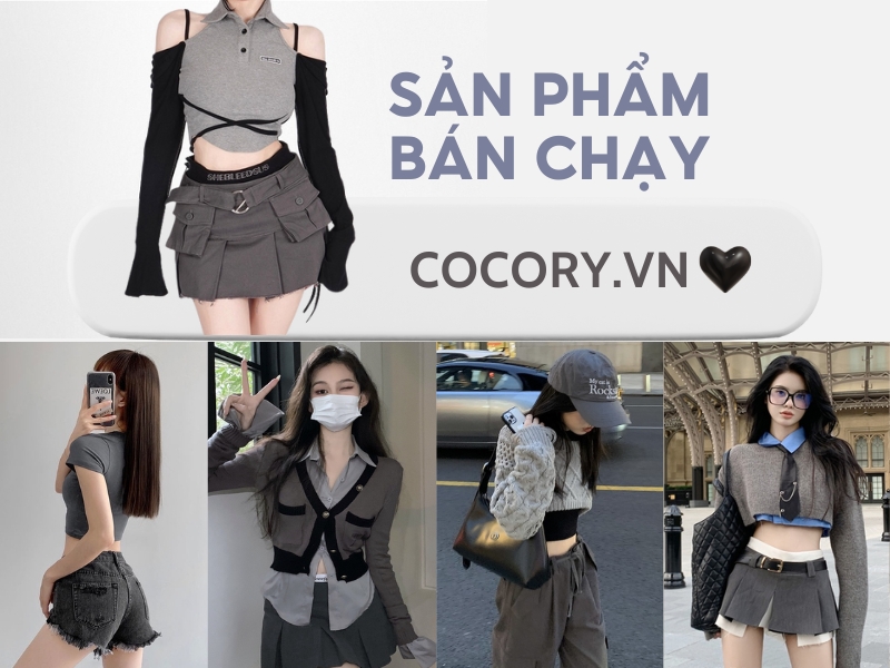 Shop Cocory cung cấp các set đồ nữ cá tính (Nguồn: Shopee Blog)