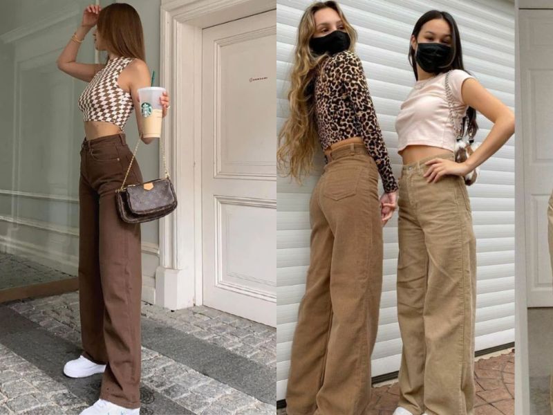 Áo croptop họa tiết giúp set đồ trở nên cá tính, nổi bật (Nguồn: Etsy)