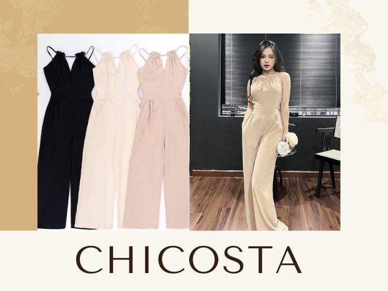 Các bạn nữ thích jumpsuit có thể coi Chicosta là một địa chỉ đáng tham khảo (Nguồn: Shopee Blog)