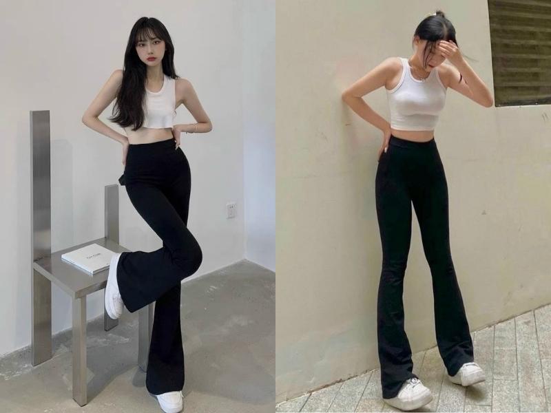 Mặc đẹp và cá tính với áo croptop hai dây sẽ giúp bạn khoe khéo vòng eo con kiến của mình (Nguồn: 247store.vn)