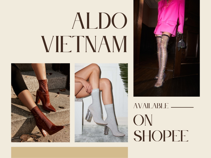 Aldo Vietnam mang đến những mẫu giày boot cổ cao quý phái, hiện đại (Nguồn: Shopee Blog)